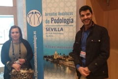 Presentación de las Jornadas Andaluzas en el Seminario Internacional de Patología del Pie en Zaragoza Abril 2019