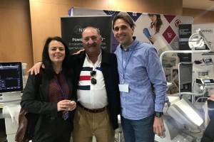 resentación de las Jornadas Andaluzas en el Seminario Internacional de Patología del Pie en Zaragoza Abril 2019