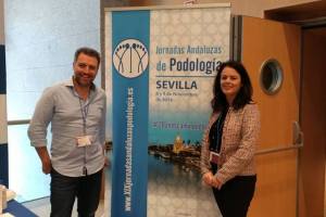 resentación de las Jornadas Andaluzas en el Seminario Internacional de Patología del Pie en Zaragoza Abril 2019