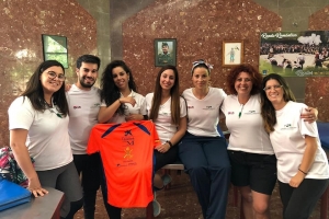 DISPOSITIVO DEL COLEGIO DE PDOLOGOS EN LA CARRERA DE MONTAÑA 101 KM LA LEGIÓN RONDA MAYO 2019