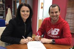 Firma convenio colaboración COPOAN- Zurich Maraton de Sevilla 31 de Enero 2019