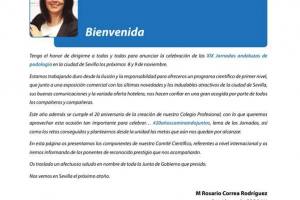PRESENTACIÓN XIX JORNADAS ANDALUZAS DE PODOLOGÍA