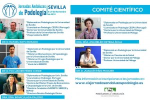 PRESENTACIÓN XIX JORNADAS ANDALUZAS DE PODOLOGÍA