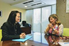 Reuniones con losas nuevos/as Delegados/as Provinciales de Salud y Familia de las diferentes provincias de Andalucía