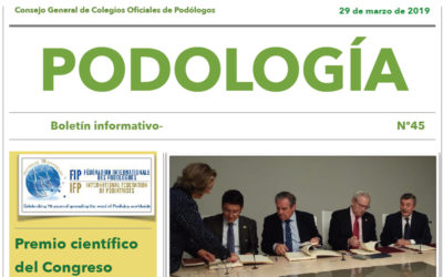 Boletín Informativo nº 45 de Podología