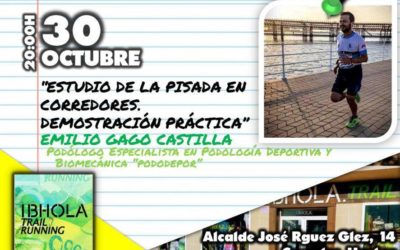 Estudio de la pisada en corredores. Demostración practica.