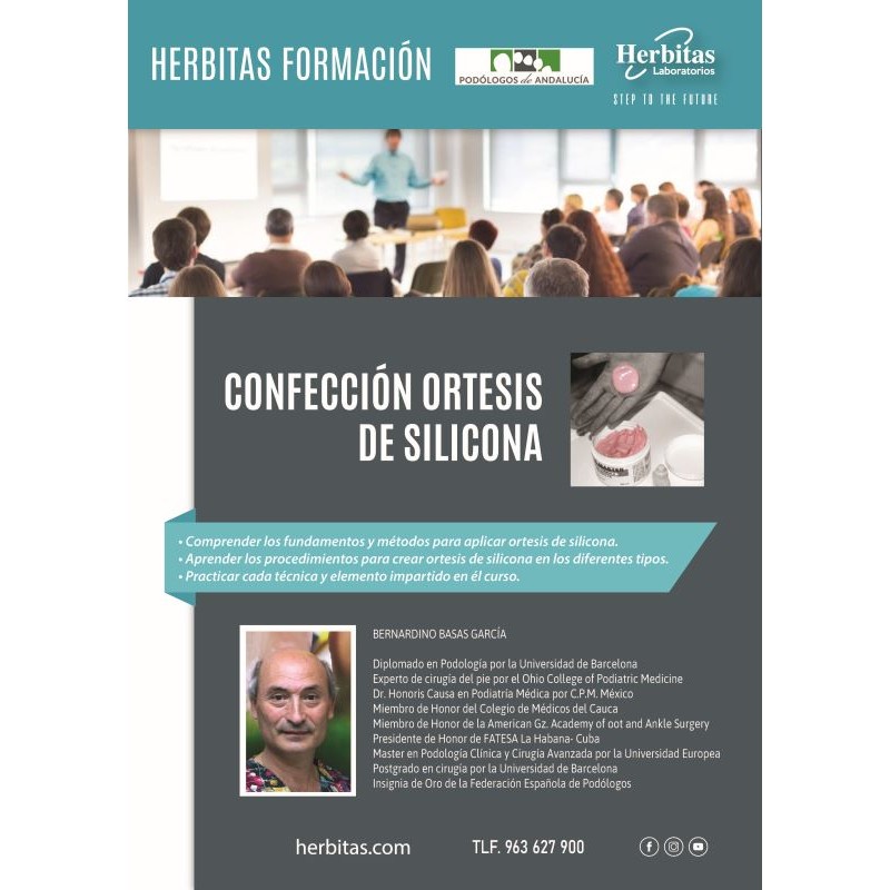 CONFECCIÓN ORTESIS DE SILICONA