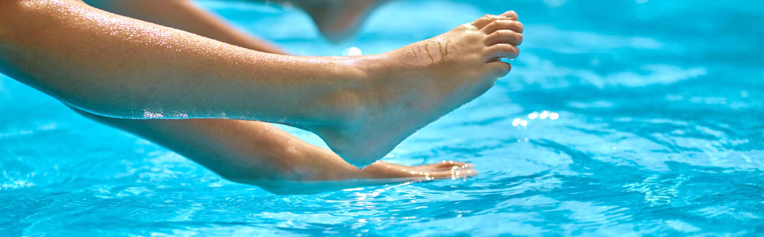 Infecciones podológicas más frecuentes en piscinas