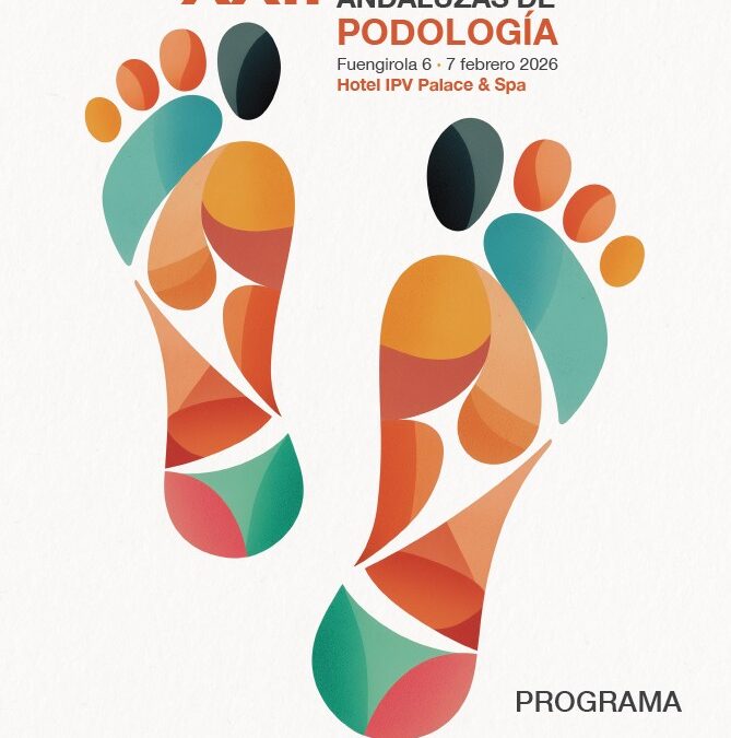 Publicación del programa oficial de las XXII Jornadas Andaluzas de Podología